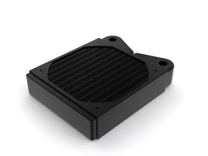 1x 120mm Radiator Free 3D model