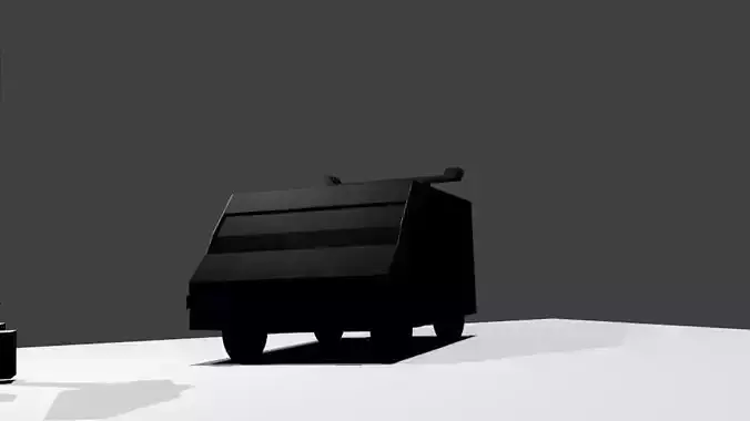 Low Poly Van Spy