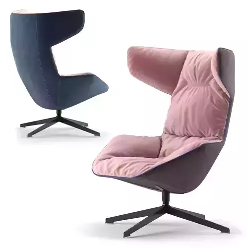 Moroso Armchair Take a Line For a Walk