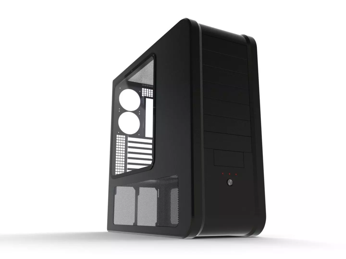 SilverStone TJ07 Free 3D model