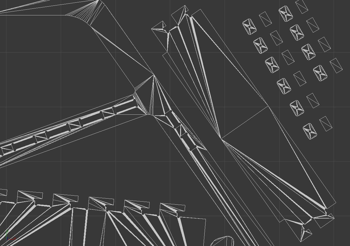 Chair Deca - CNC router cut 3D print model_18