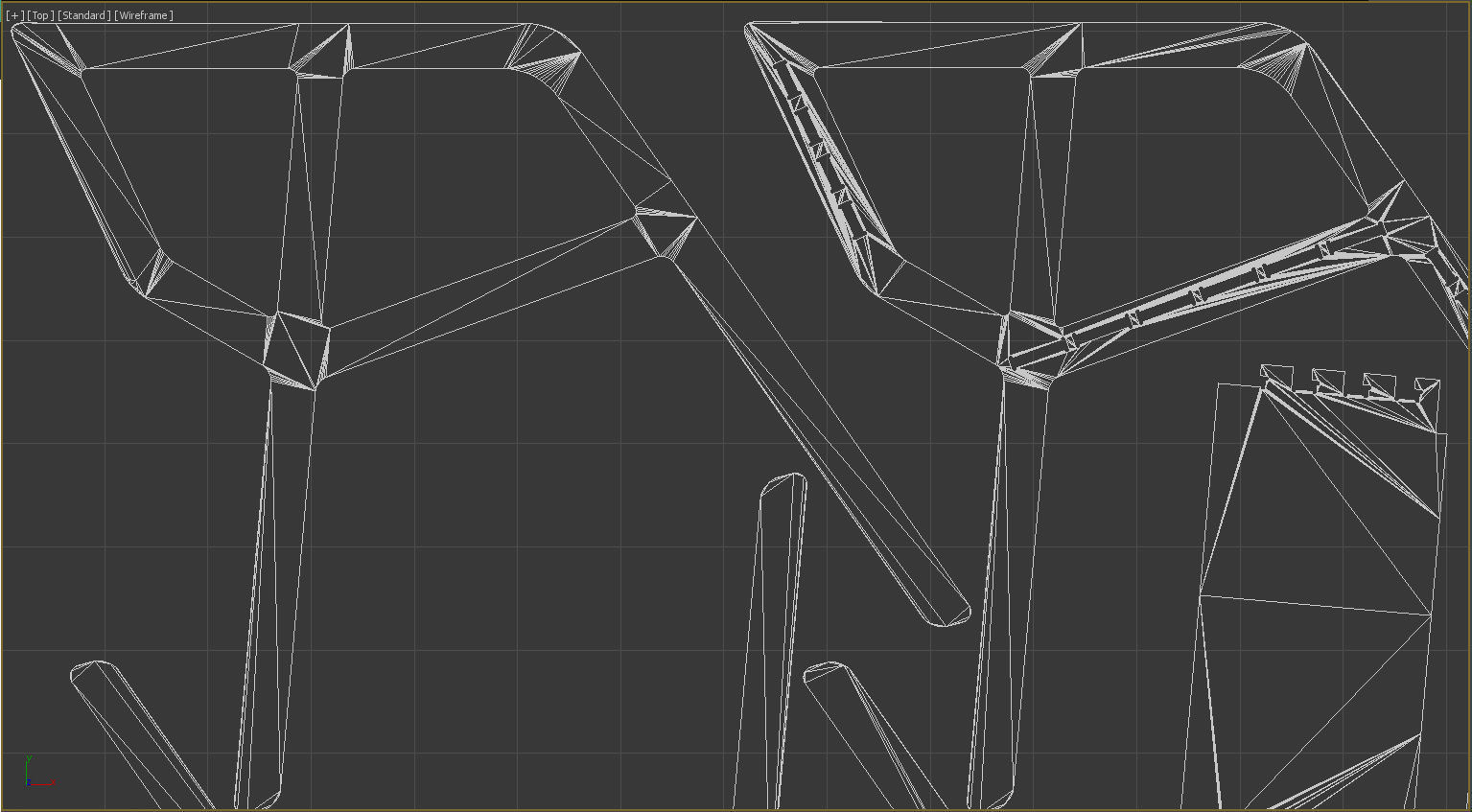 Chair Deca - CNC router cut 3D print model_20