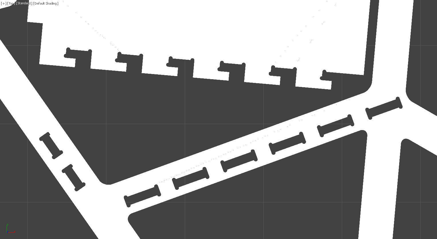 Chair Deca - CNC router cut 3D print model_9