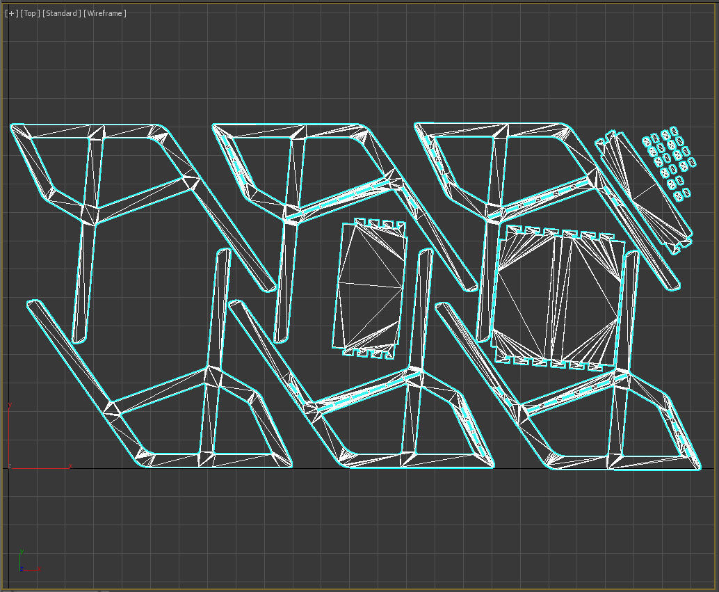 Chair Deca - CNC router cut 3D print model_14