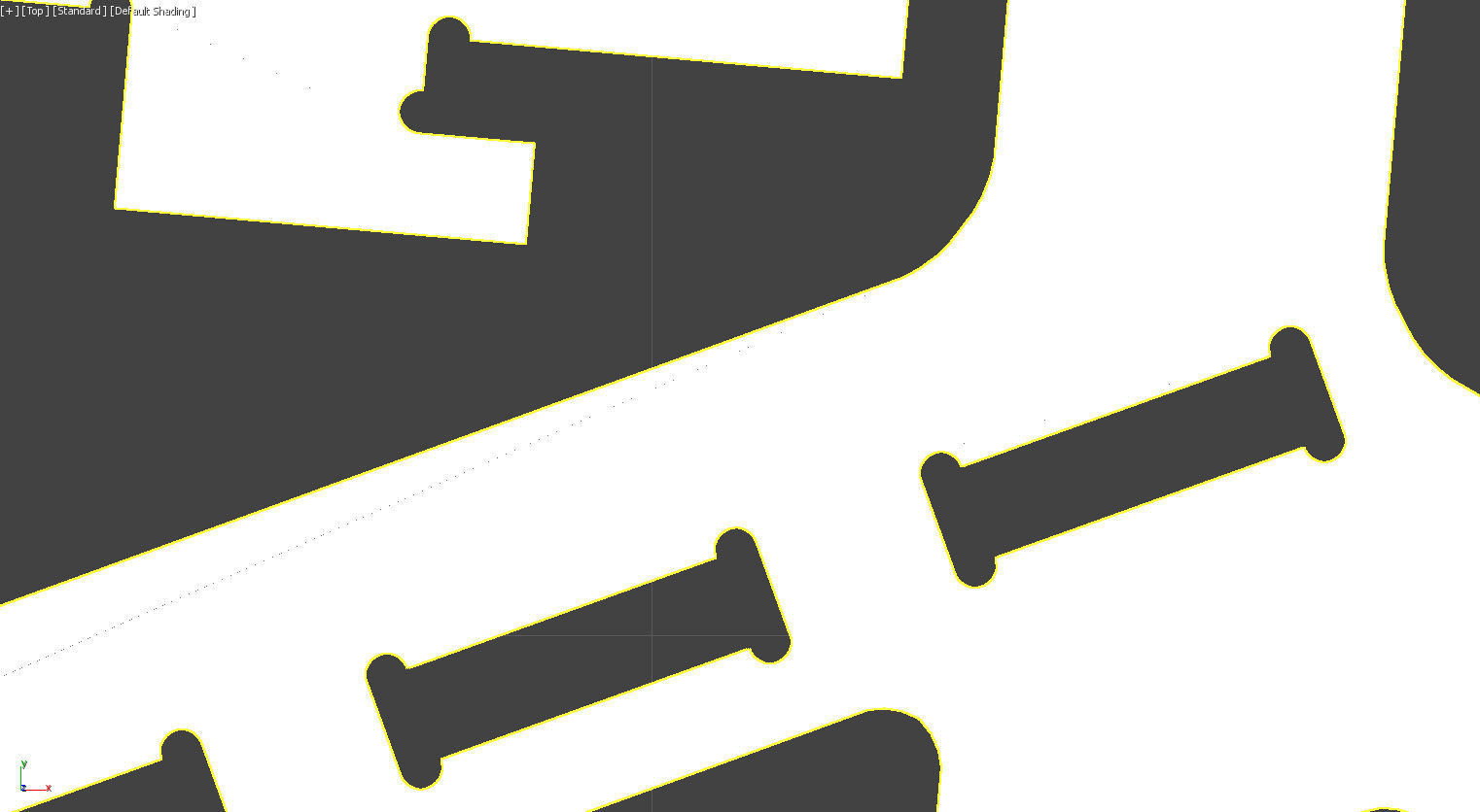 Chair Deca - CNC router cut 3D print model_10