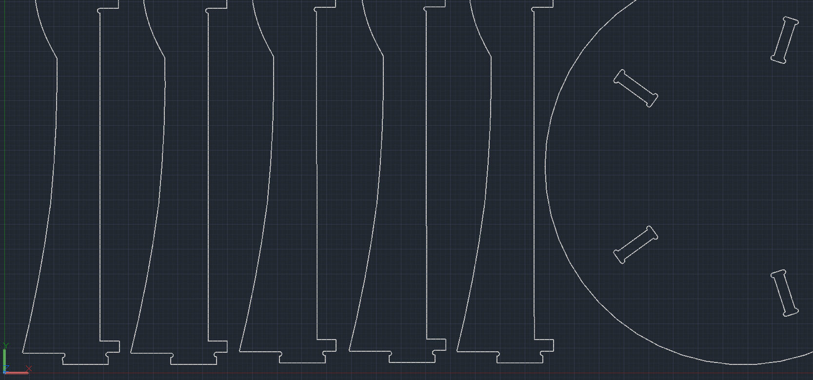Table DECA for CNC router cut 3D print model_12