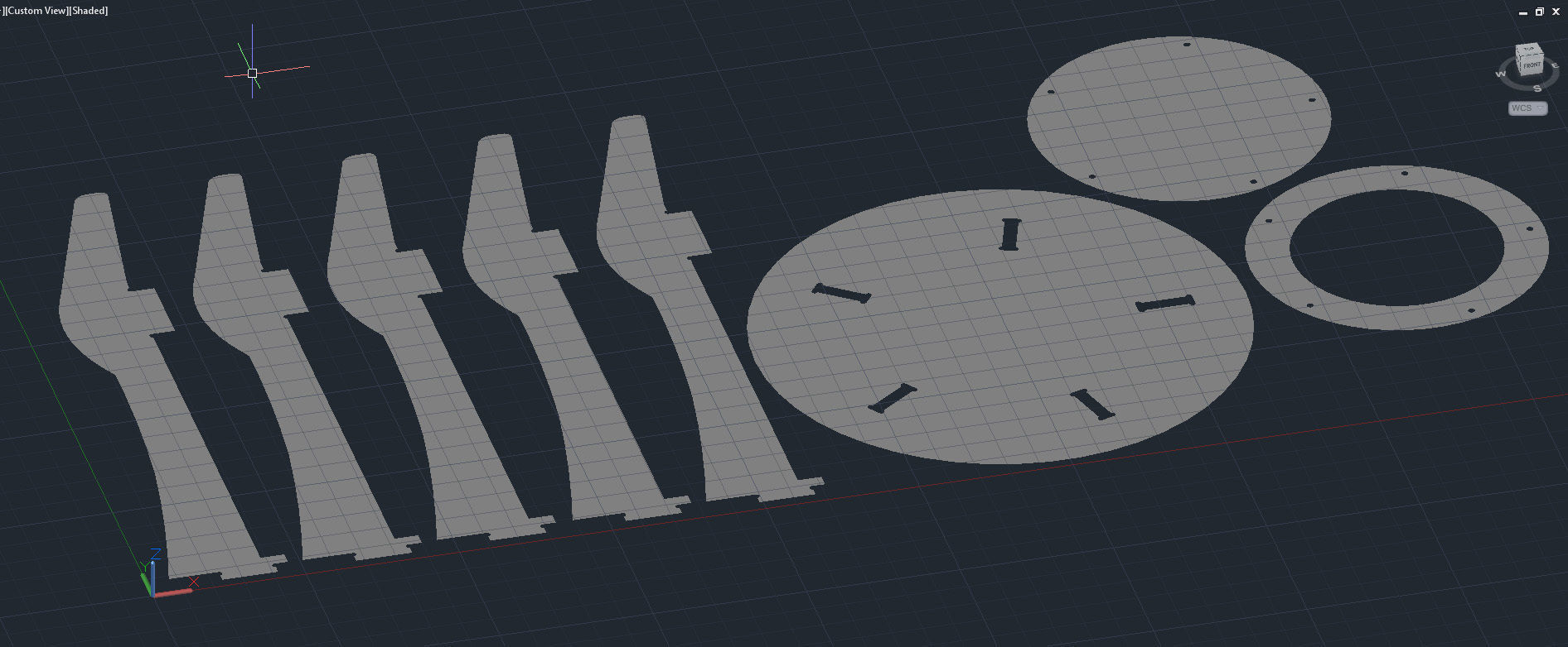 Table DECA for CNC router cut 3D print model_6