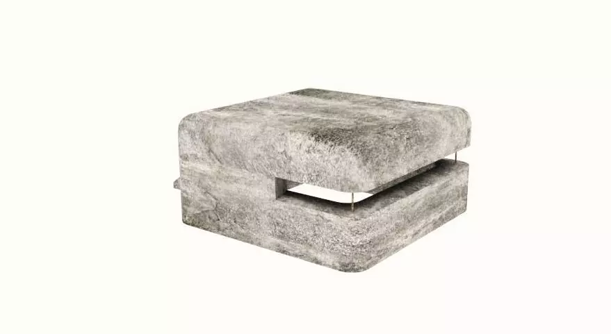 Big  bunker Free low-poly 3D model_0