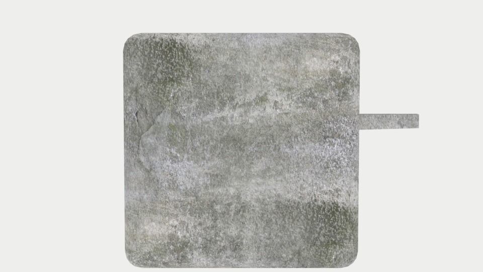 Big  bunker Free low-poly 3D model_8