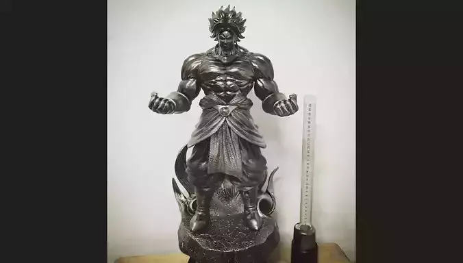 Broly  - Dragonball FighterZ - High quality Figure  3D print model