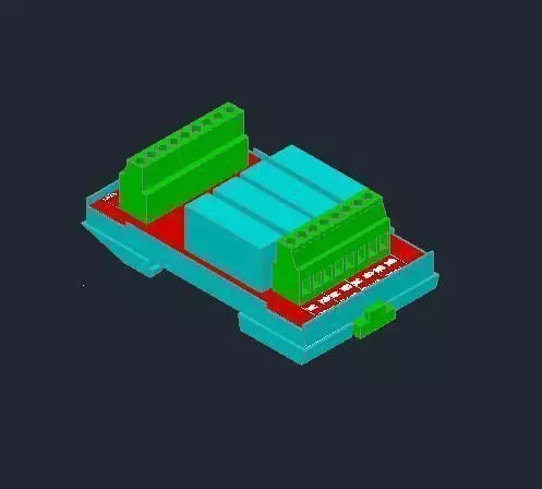 Relay Interface Free 3D model