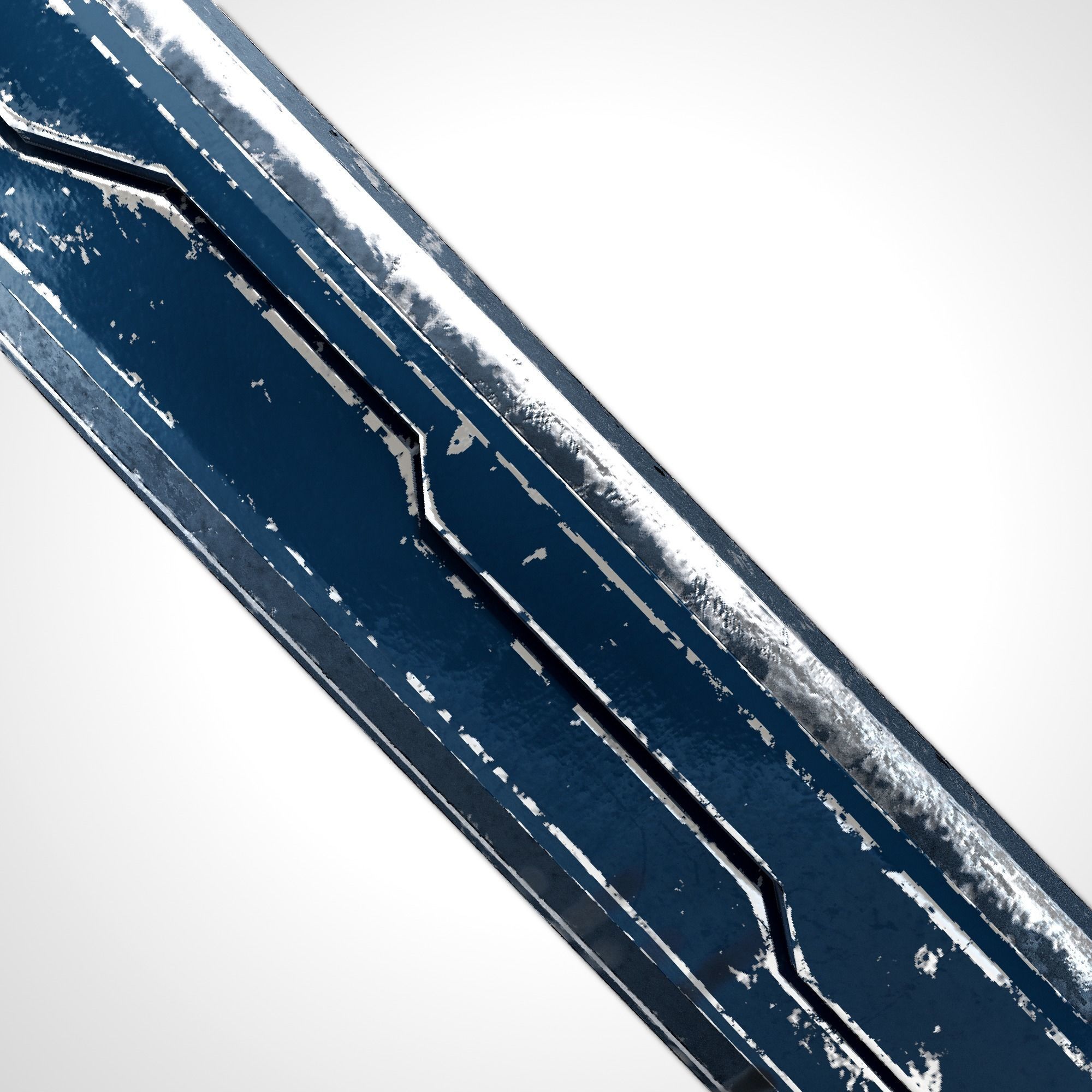 Sci-fi Swords Pack 4 Low-poly 3D model_35