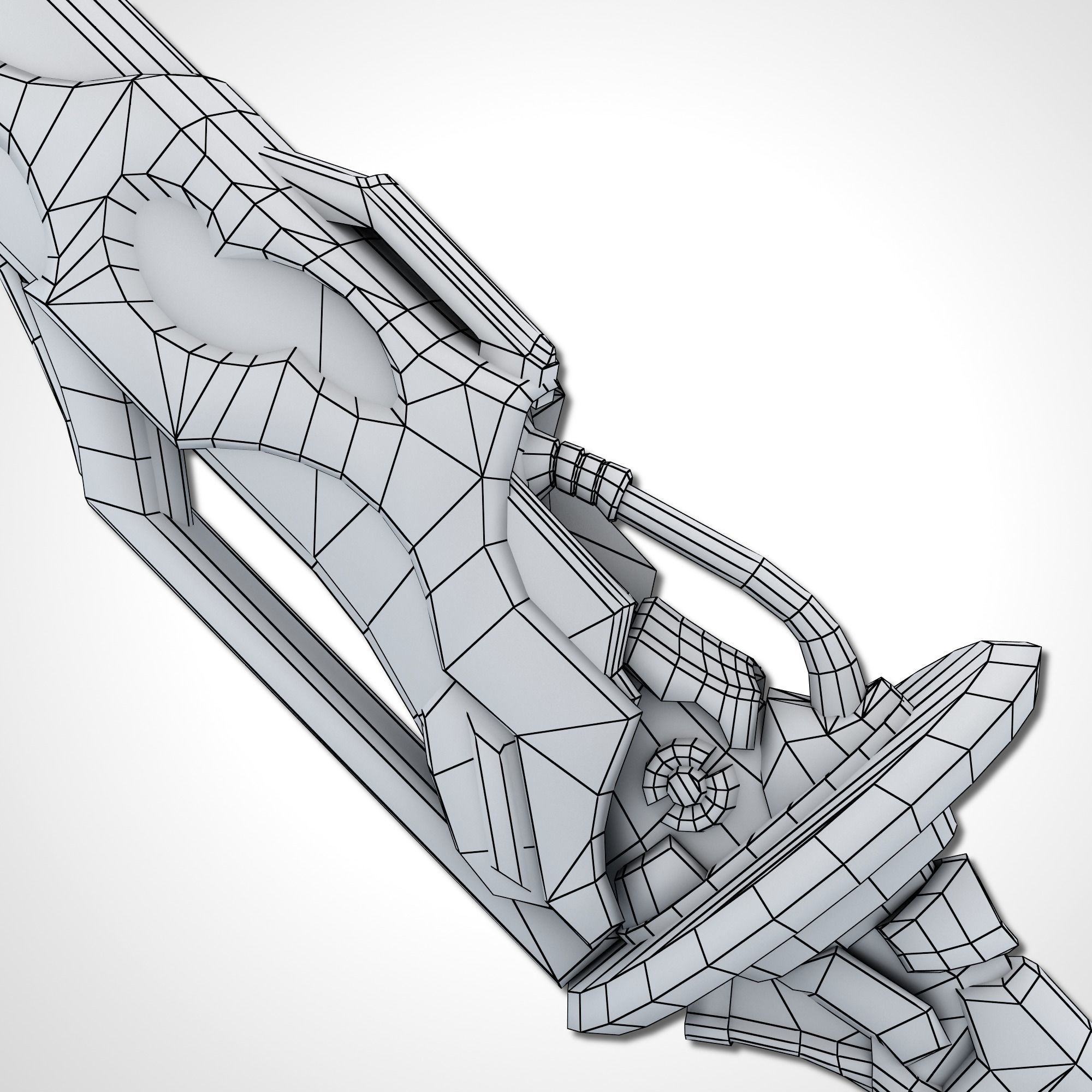 Sci-fi Swords Pack 4 Low-poly 3D model_65