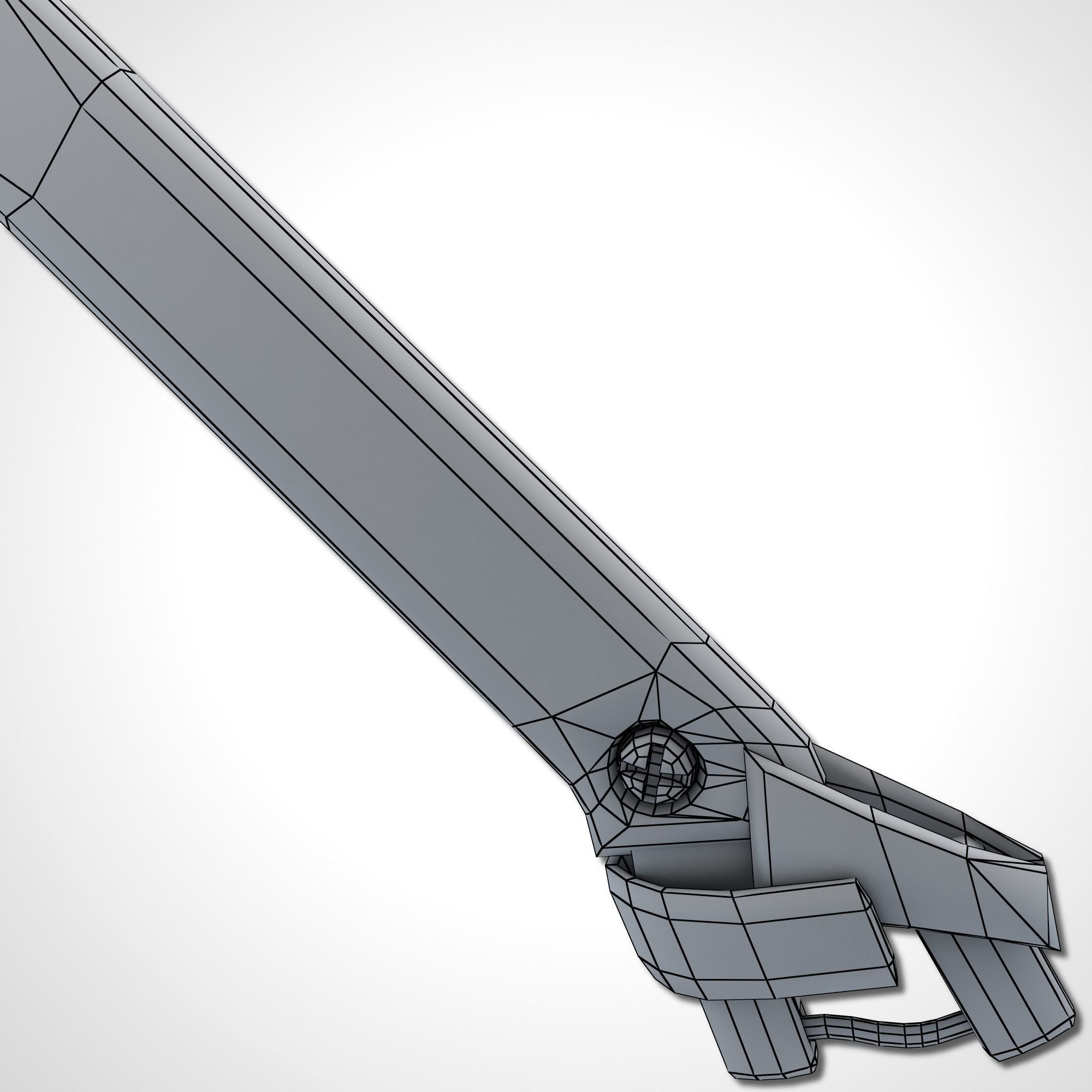 Sci-fi Swords Pack 4 Low-poly 3D model_76