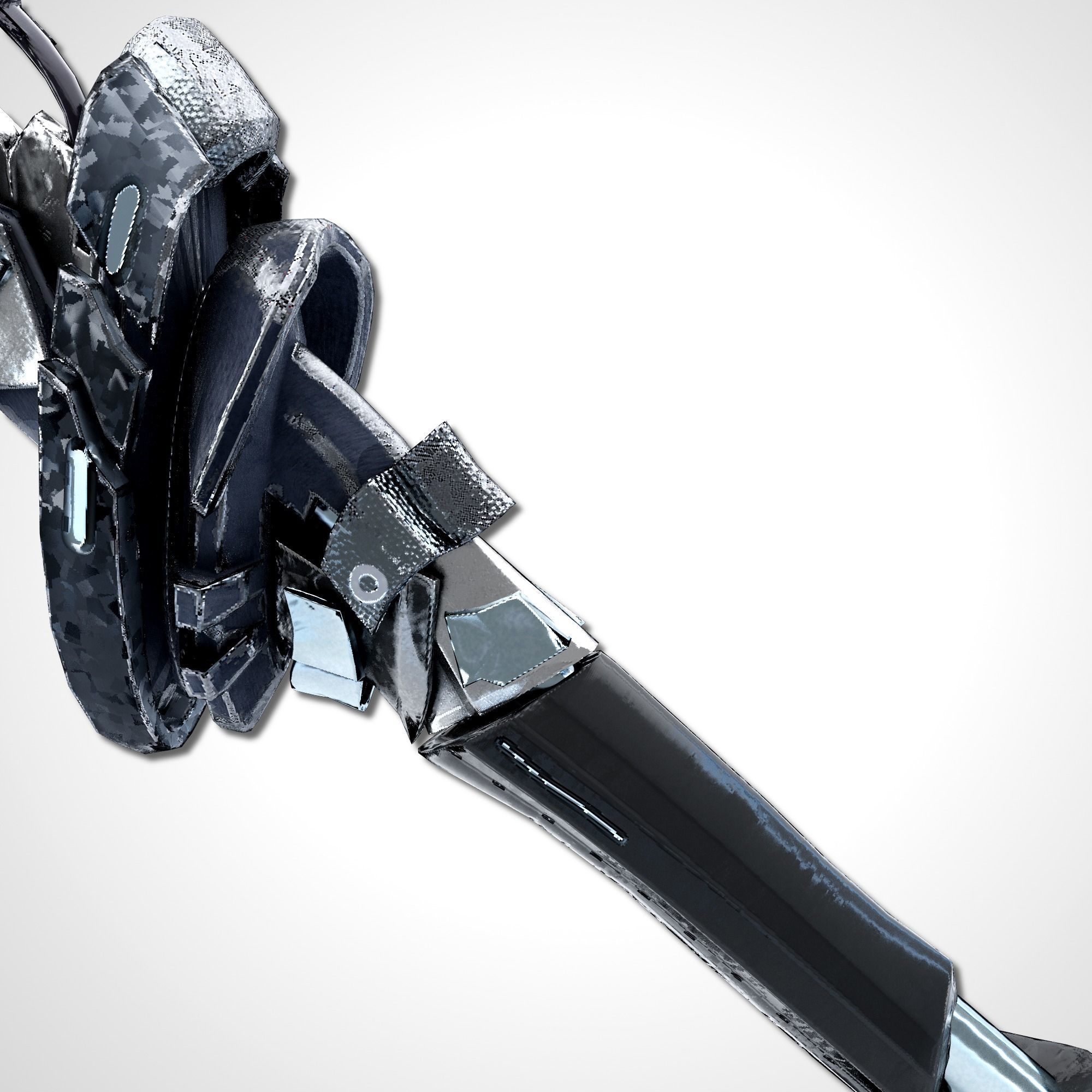 Sci-fi Swords Pack 4 Low-poly 3D model_23