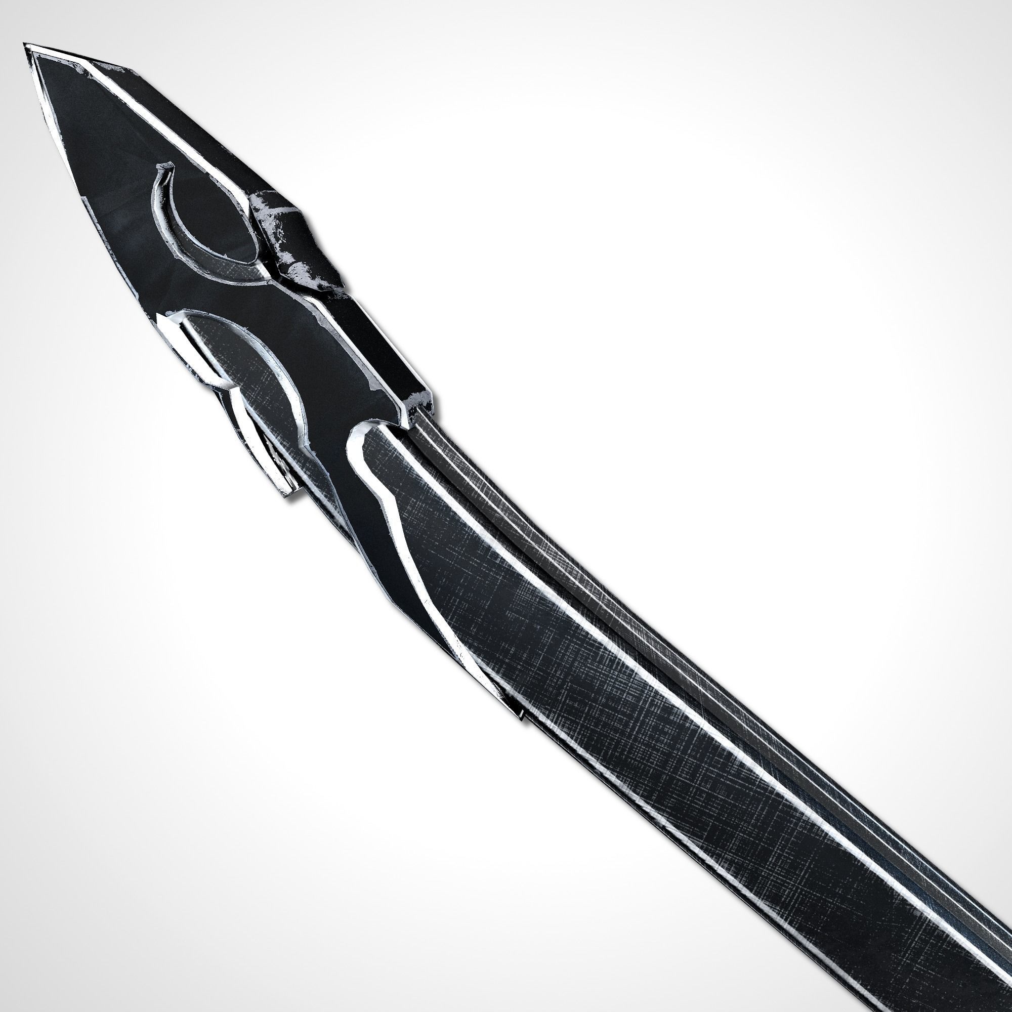 Sci-fi Swords Pack 4 Low-poly 3D model_10