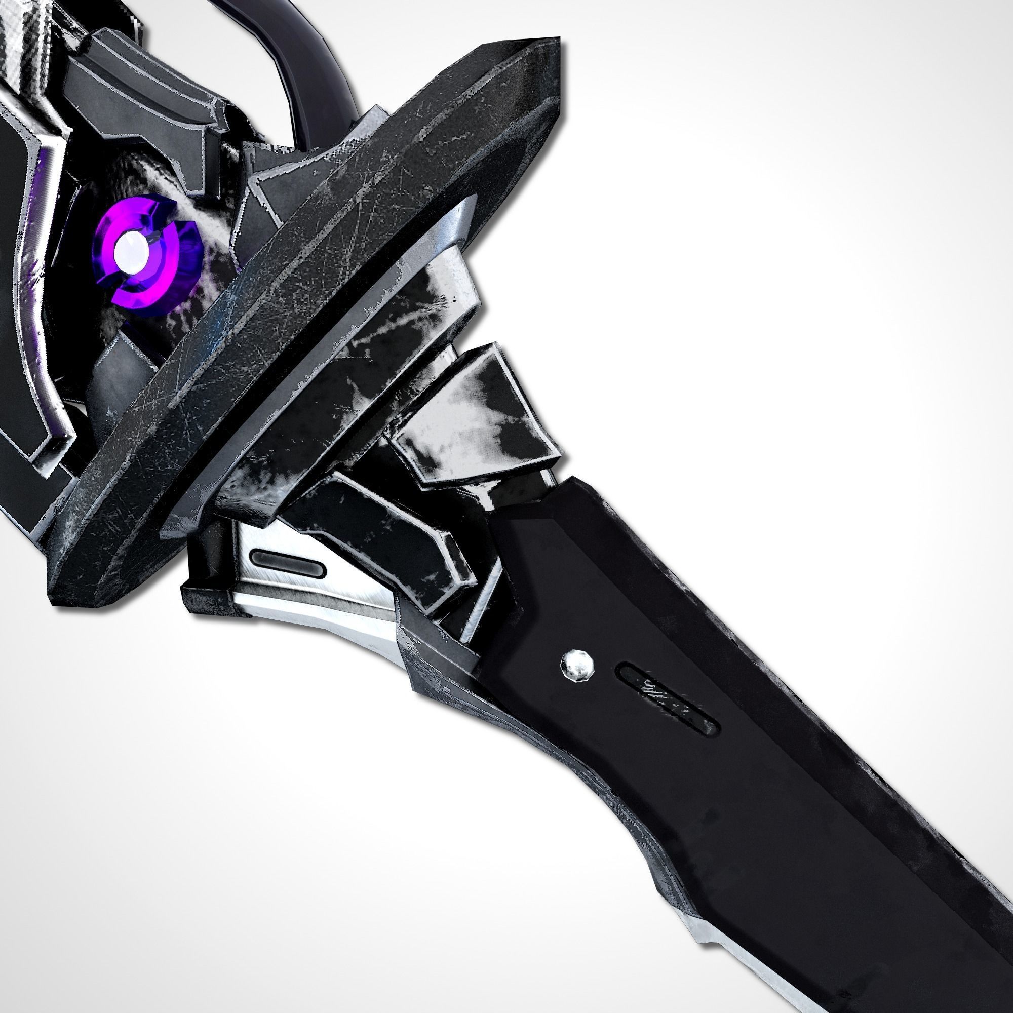 Sci-fi Swords Pack 4 Low-poly 3D model_30