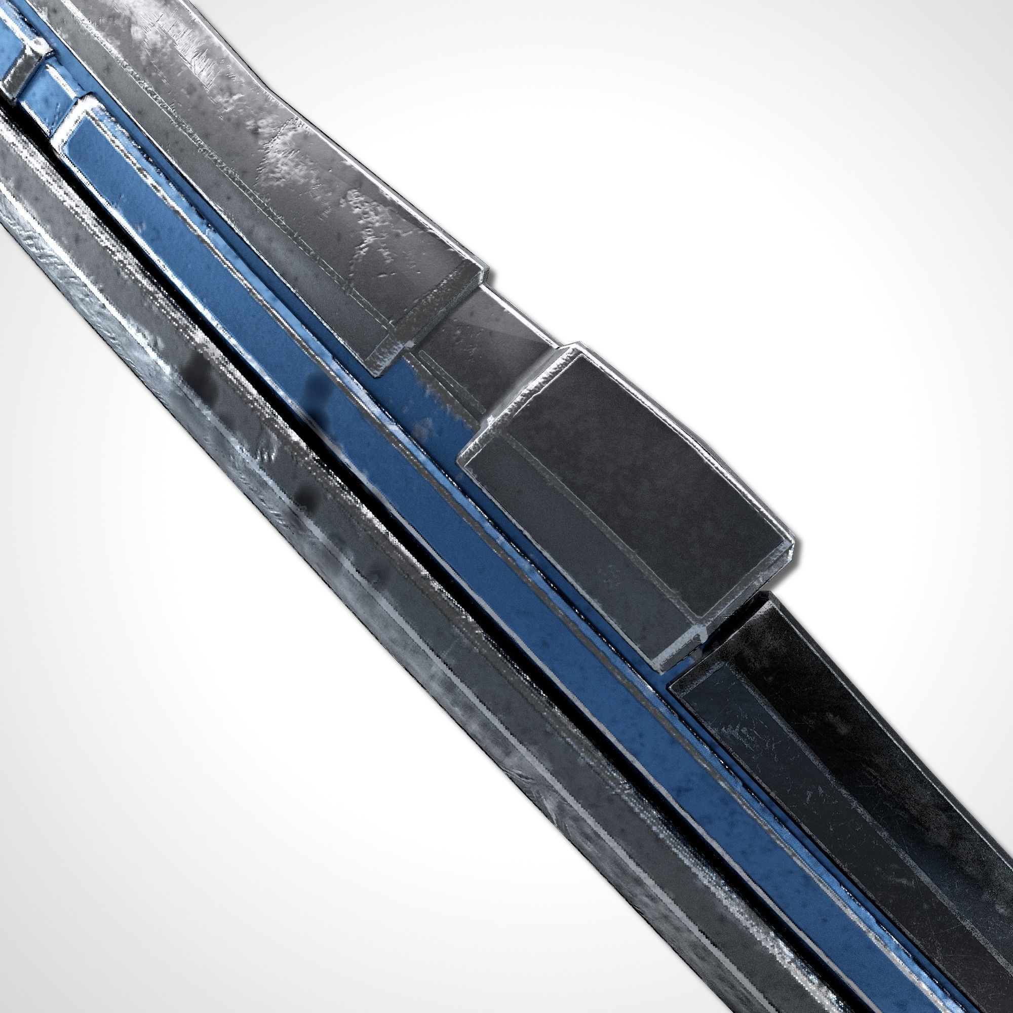 Sci-fi Swords Pack 4 Low-poly 3D model_29