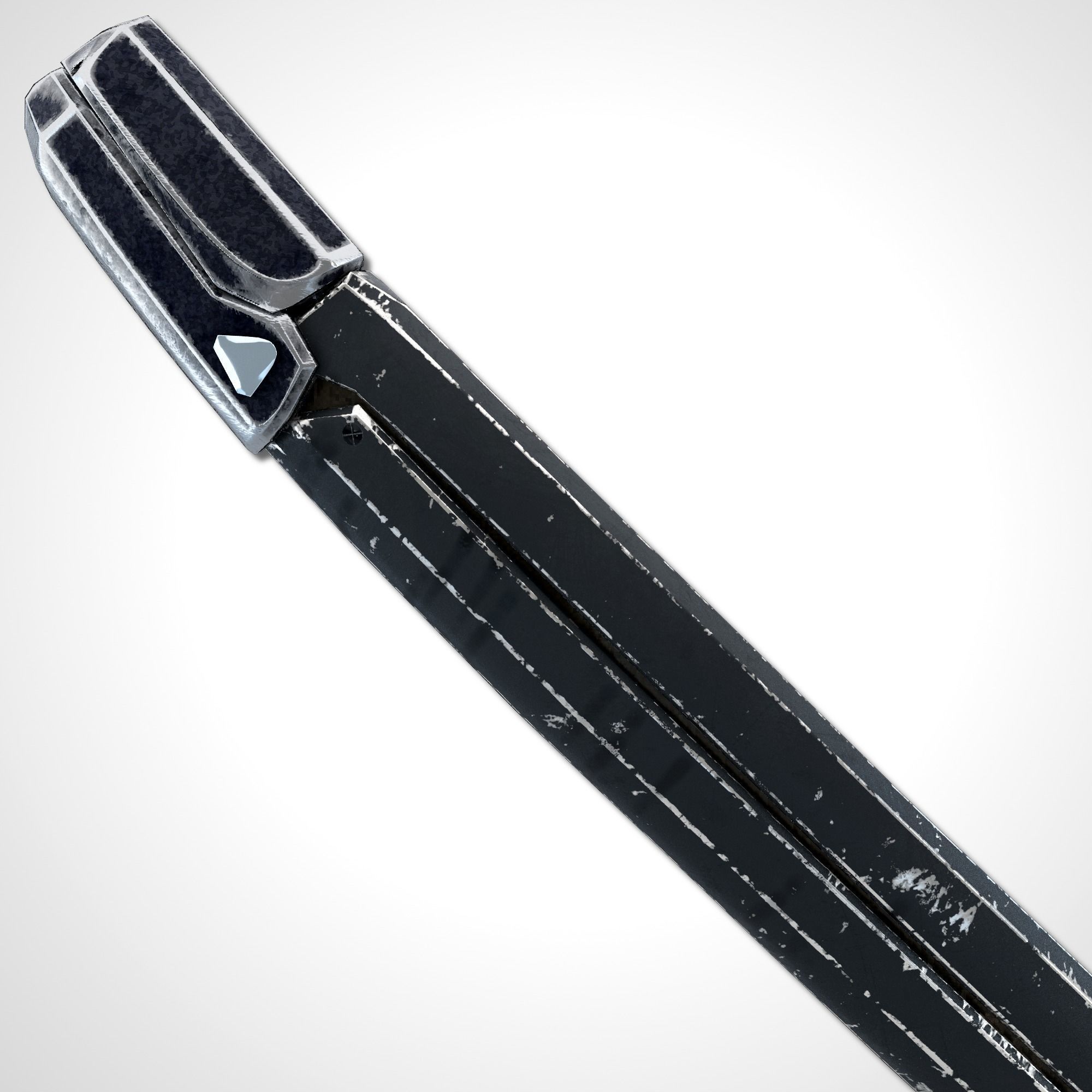 Sci-fi Swords Pack 4 Low-poly 3D model_28