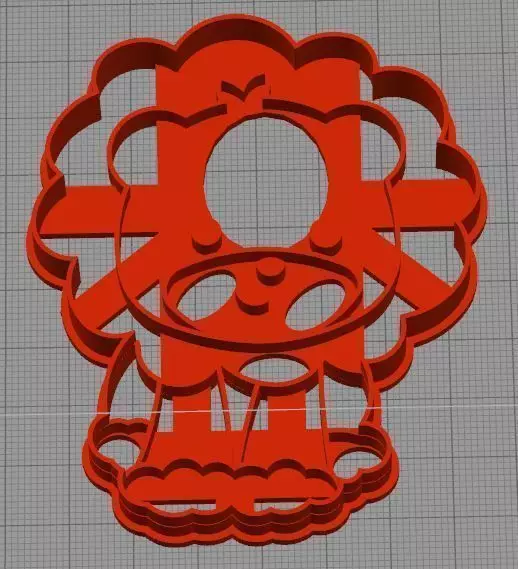 Lion Cookie Cutter 3D print model_0