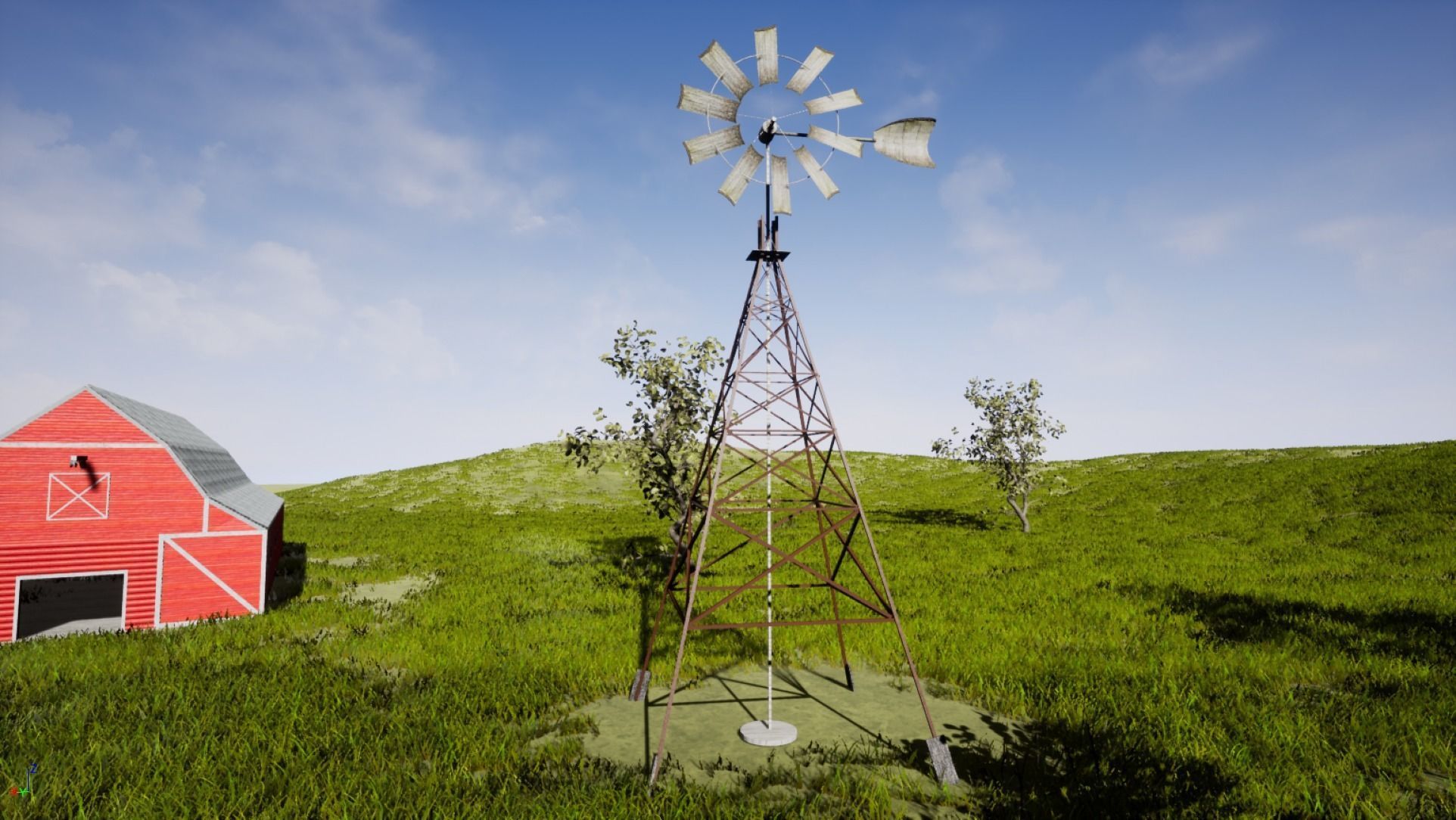 Farm Pack Low-poly 3D model_1