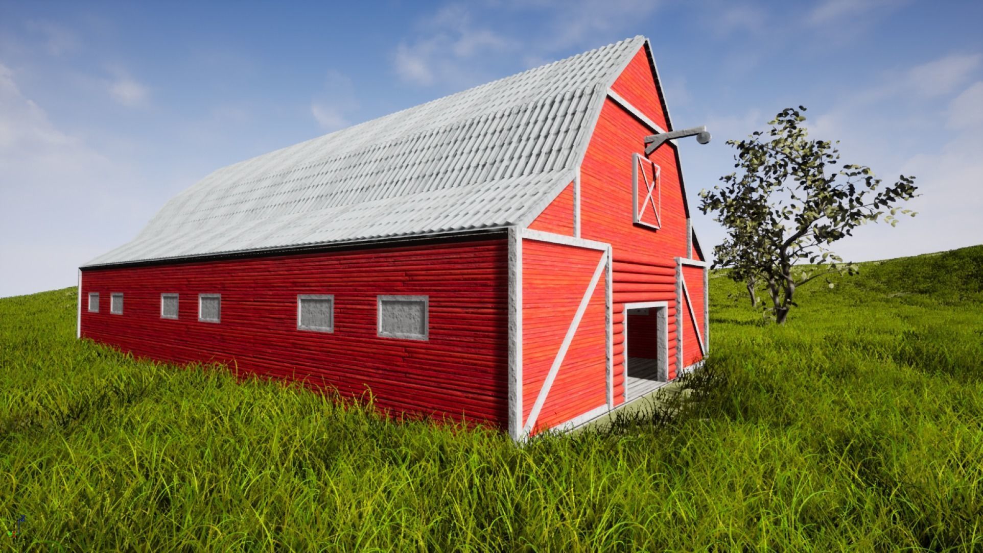 Farm Pack Low-poly 3D model_3