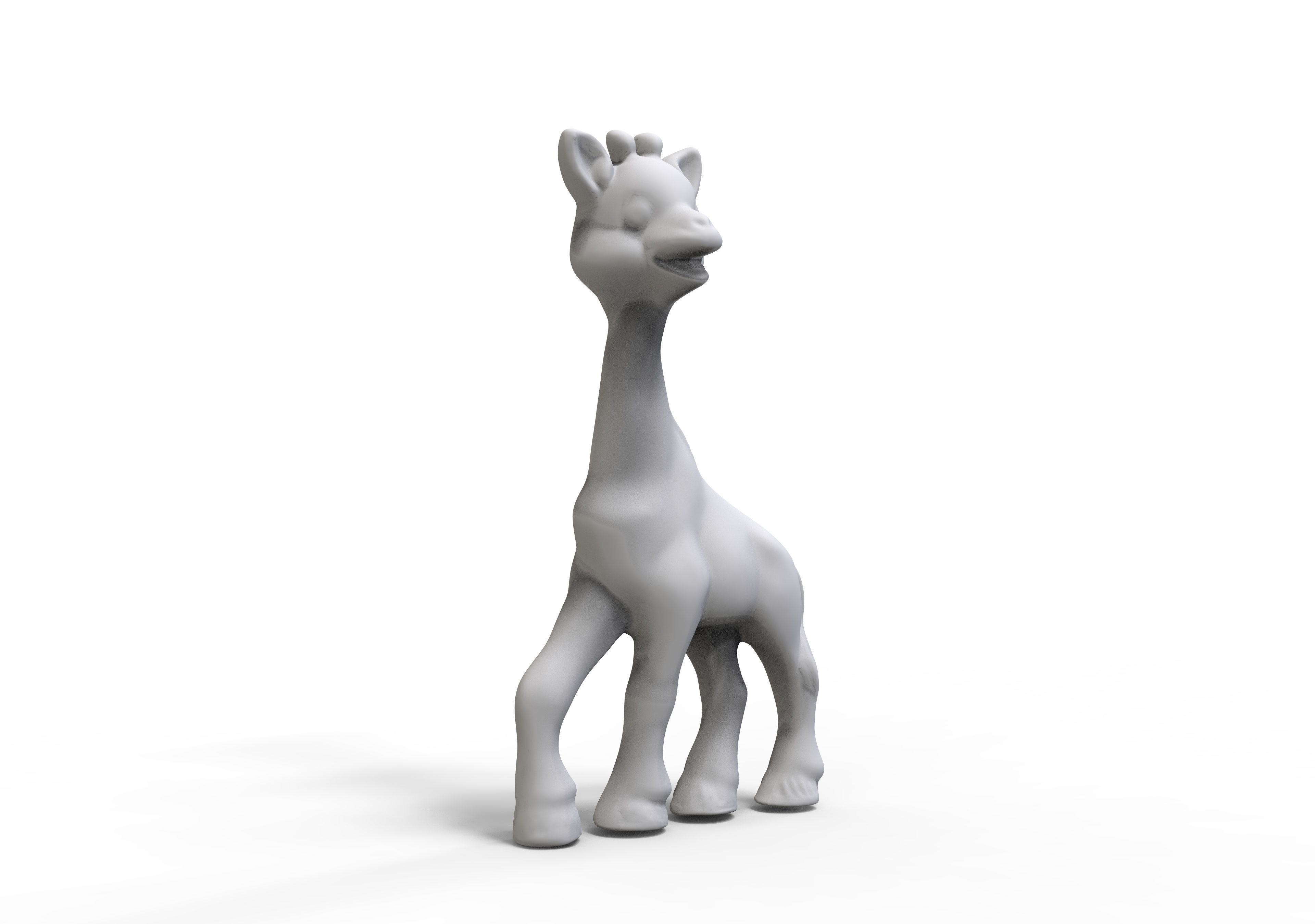 Sophie The Giraffe 3D print model_1