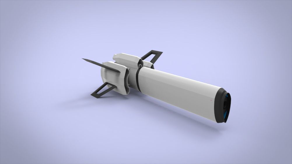 5 SpaceShip Collection 01 Low-poly 3D model_44