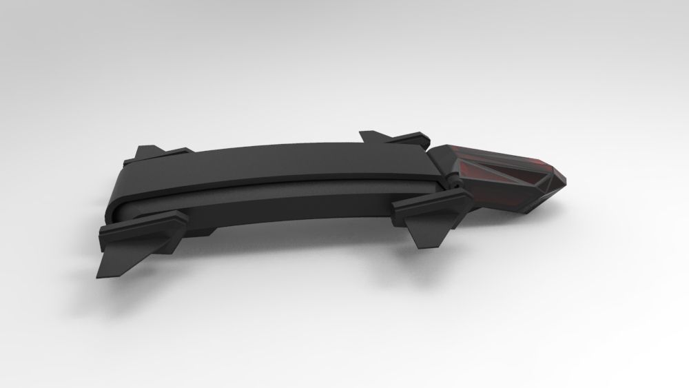 5 SpaceShip Collection 01 Low-poly 3D model_51