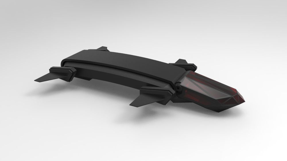 5 SpaceShip Collection 01 Low-poly 3D model_53