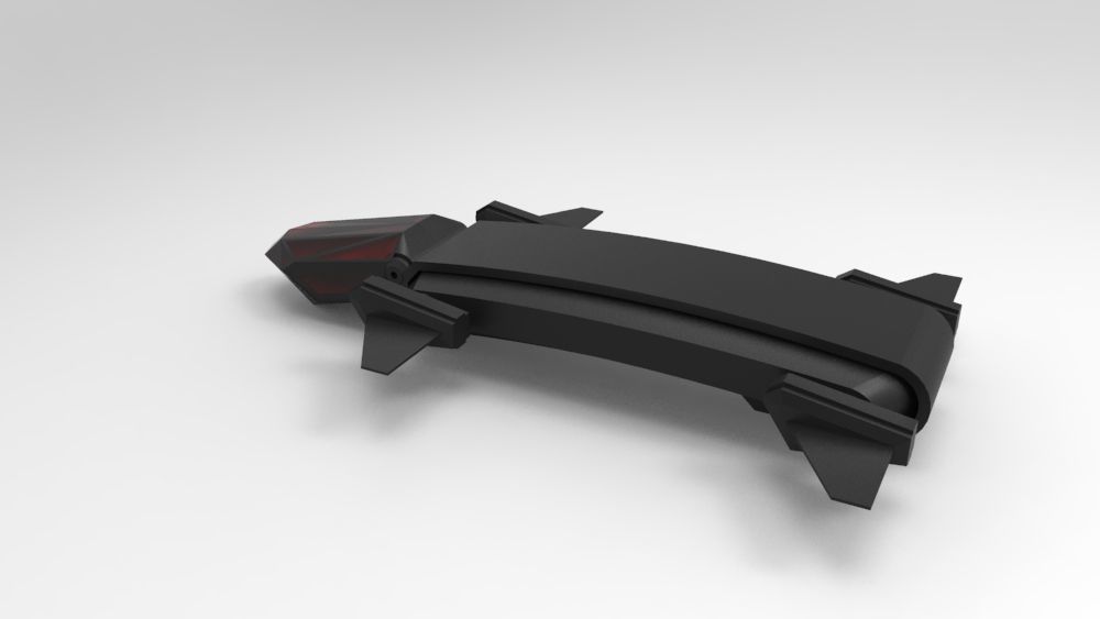 5 SpaceShip Collection 01 Low-poly 3D model_58