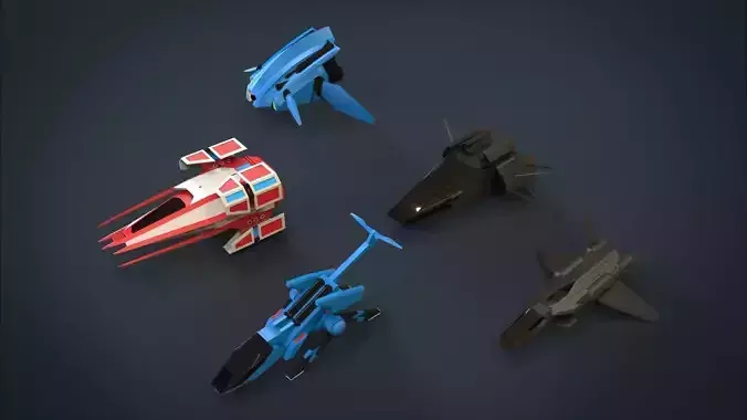 5 SpaceShip Collection 02