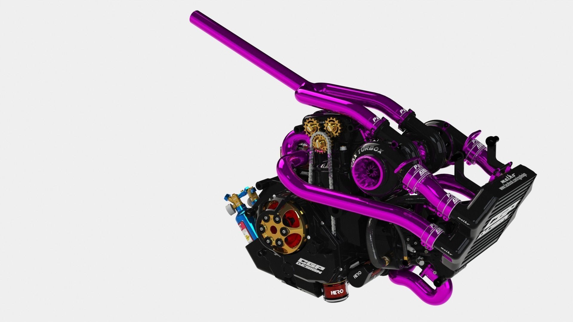 PINKI Enginedesigned by CGPdesign academy  paX 3D model_7