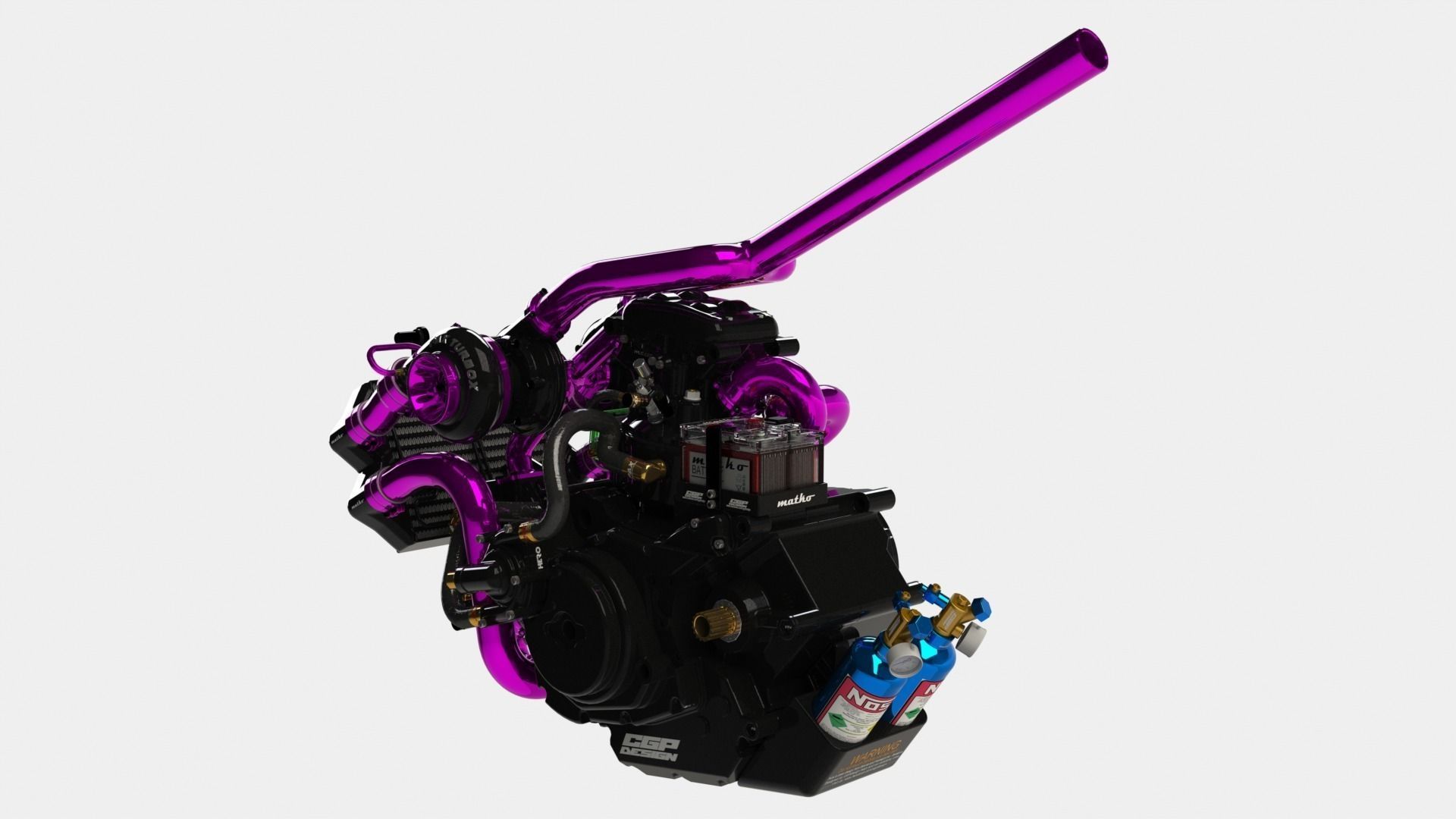PINKI Enginedesigned by CGPdesign academy  paX 3D model_13