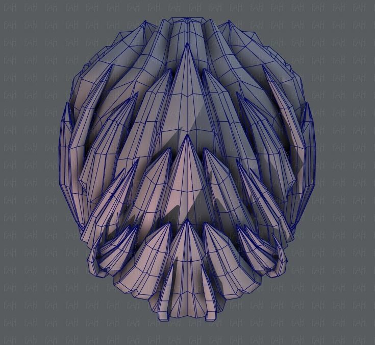 3D Hair style for boy V28 Low-poly 3D model_36