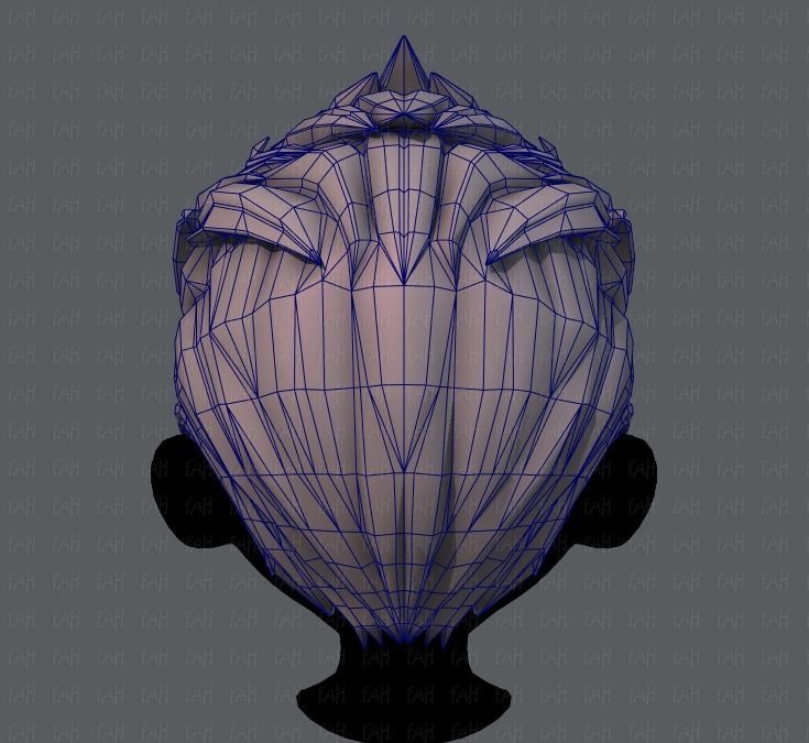 3D Hair style for boy V28 Low-poly 3D model_29