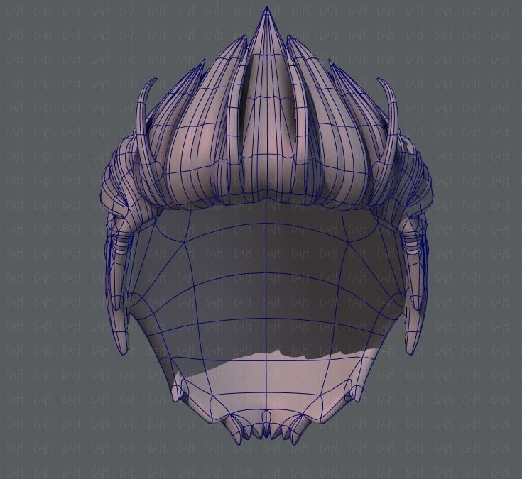 3D Hair style for boy V28 Low-poly 3D model_38