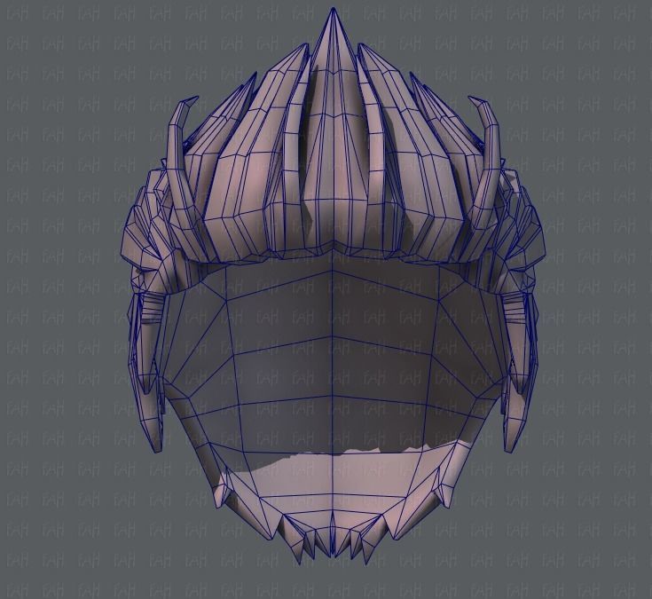 3D Hair style for boy V28 Low-poly 3D model_40