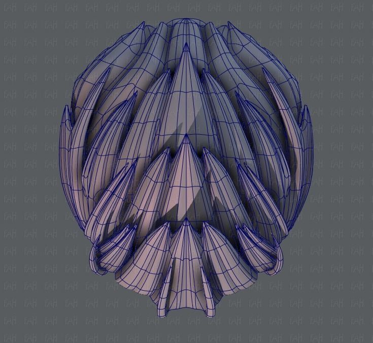 3D Hair style for boy V28 Low-poly 3D model_34