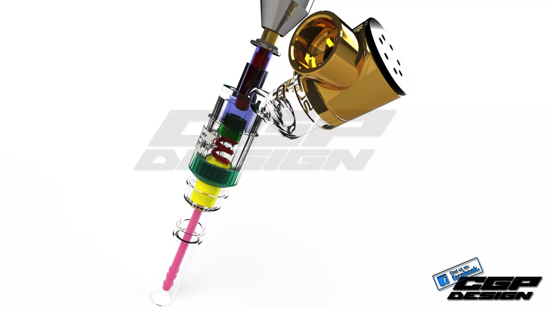 PINKI Direct injectiondesigned by upi 3D model