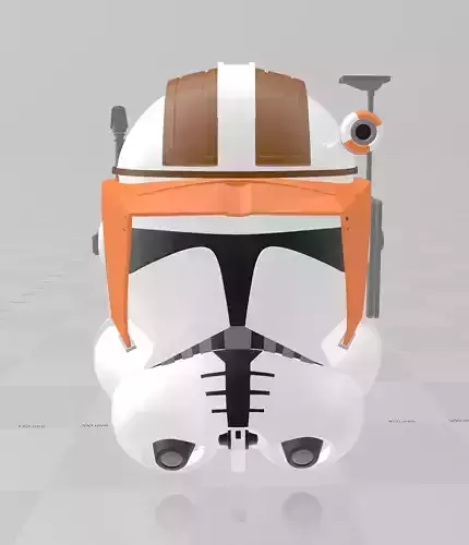 Star Wars Clone Wars Commander Cody Helmet 3D print model Star Wars Clone Wars Commander Cody Helmet 3D print model
