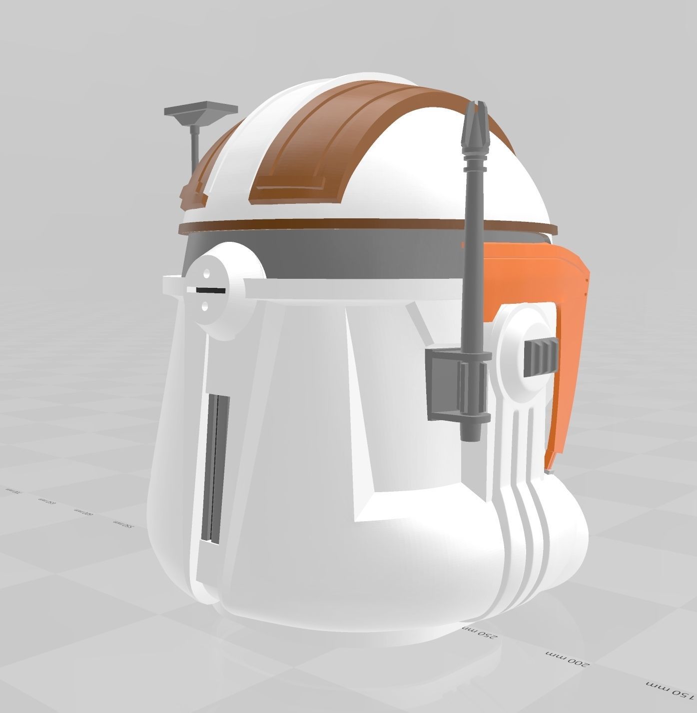 Star Wars Clone Wars Commander Cody Helmet 3D print model_5