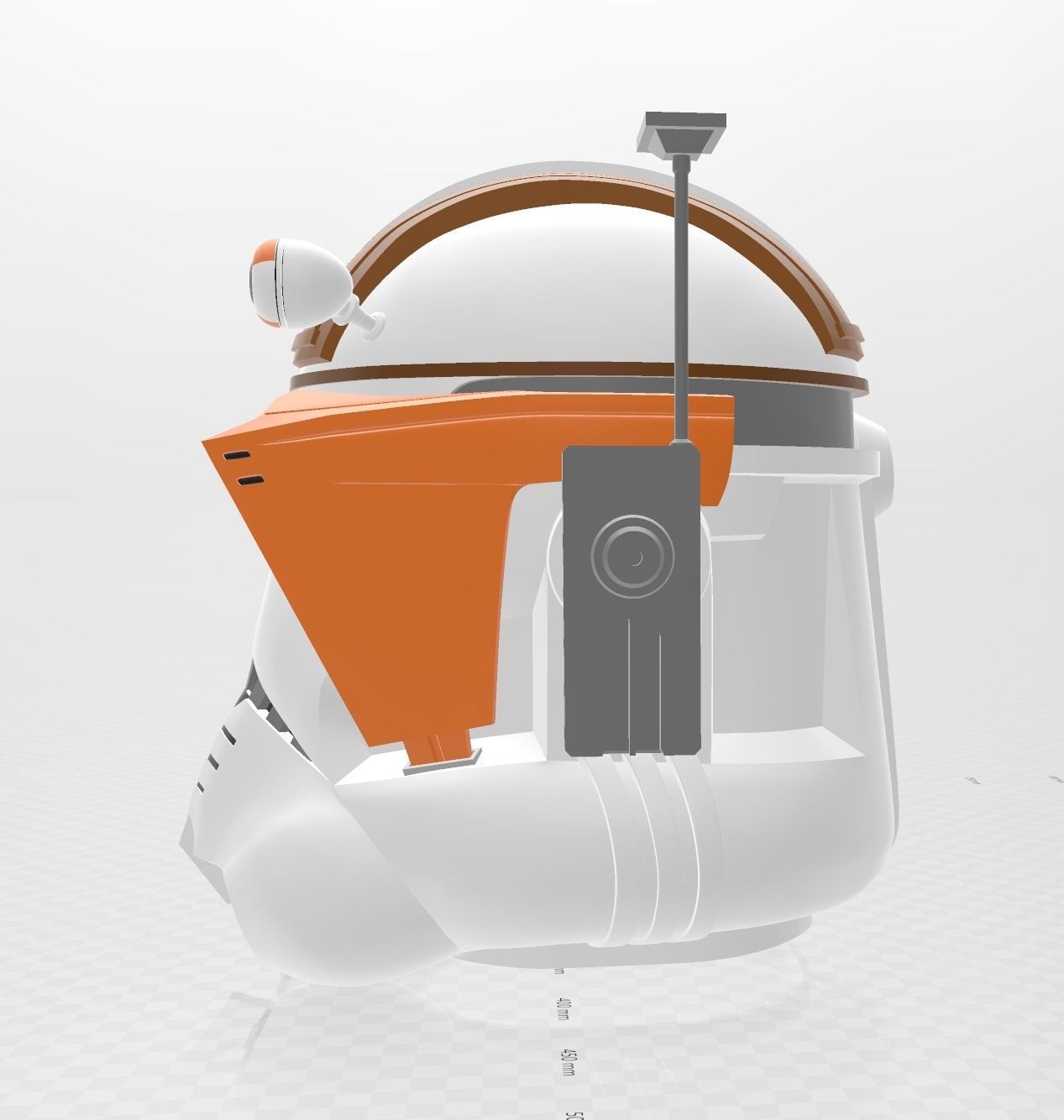 Star Wars Clone Wars Commander Cody Helmet 3D print model_2