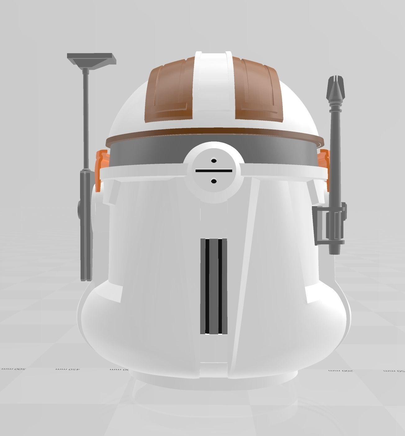 Star Wars Clone Wars Commander Cody Helmet 3D print model_4