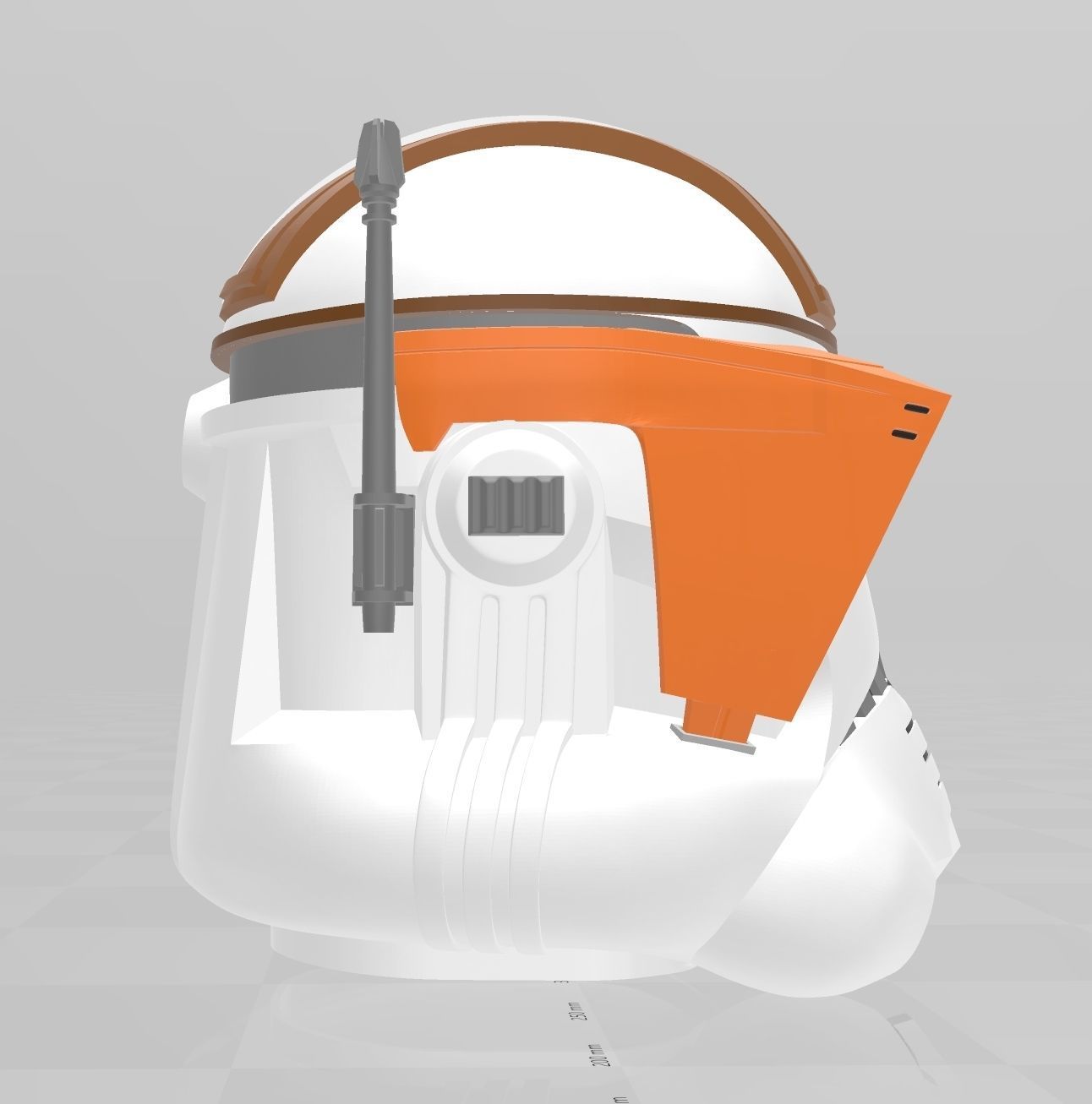 Star Wars Clone Wars Commander Cody Helmet 3D print model_6
