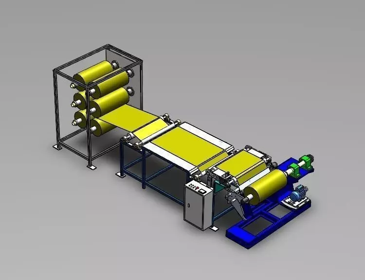Rewinding Machine Free 3D model