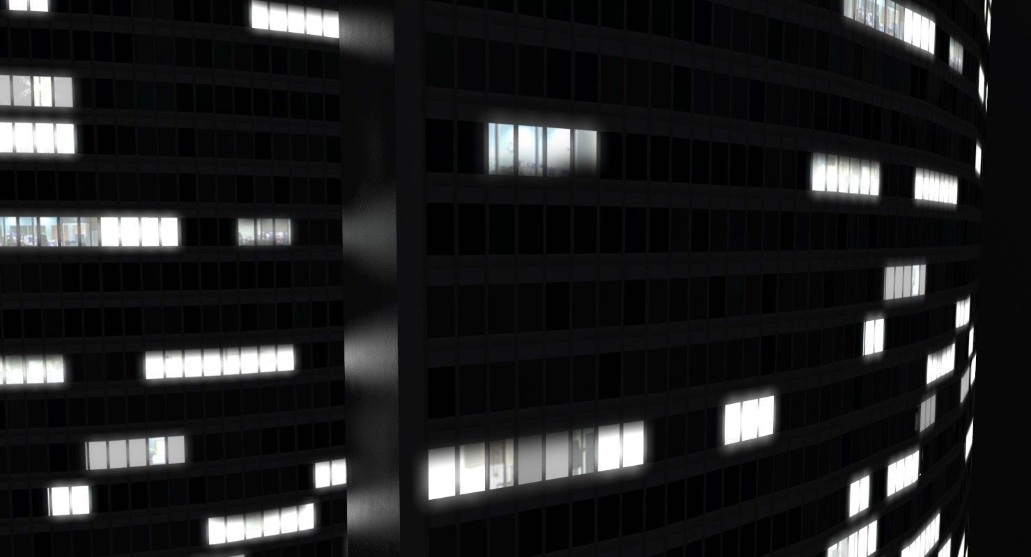 Hamburg Euler Hermes Low-poly 3D model_7