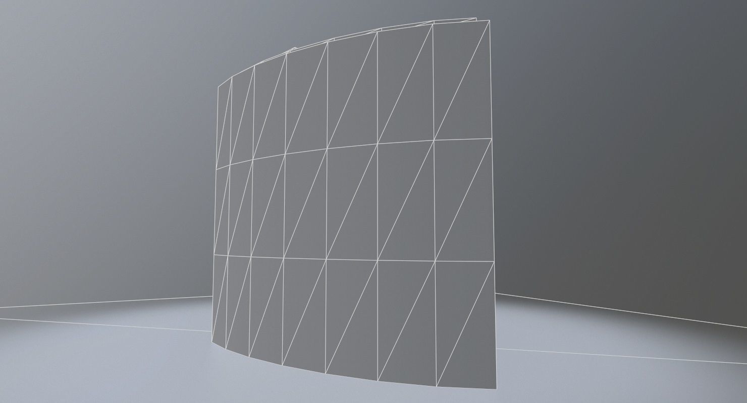 Hamburg Euler Hermes Low-poly 3D model_10