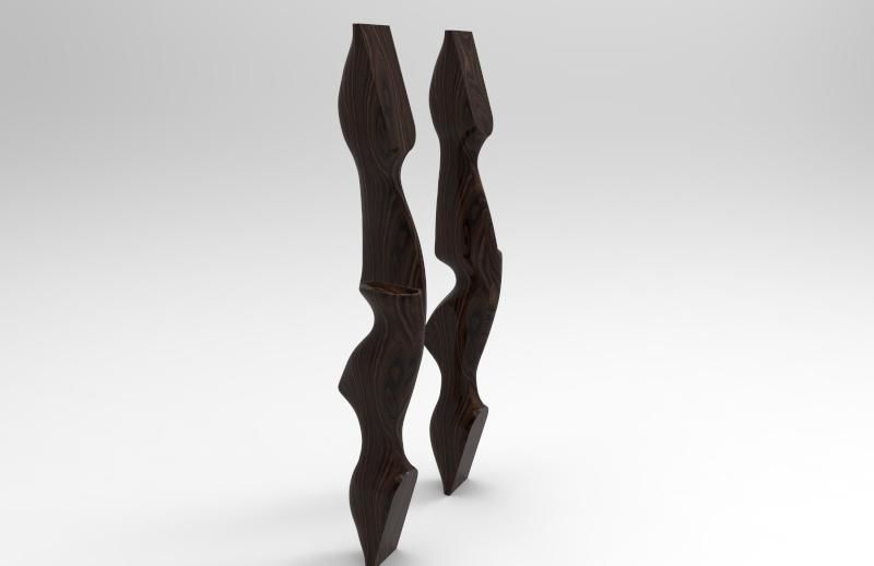 RISER CURVO 3D print model_1