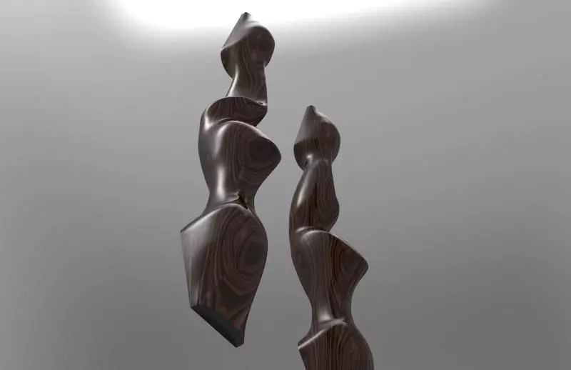 RISER CURVO 3D print model_0